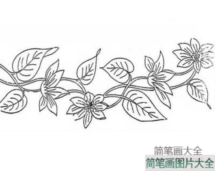 儿童简笔画荷花_素描简笔画大全  第2张