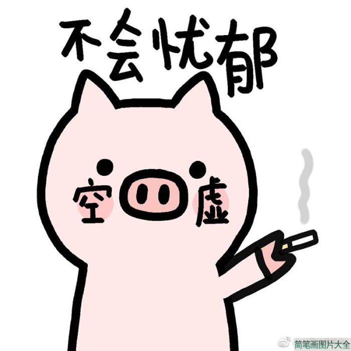 猪猪的精致生活表情包  第2张