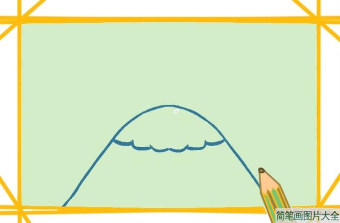 富士山简笔画  第2张