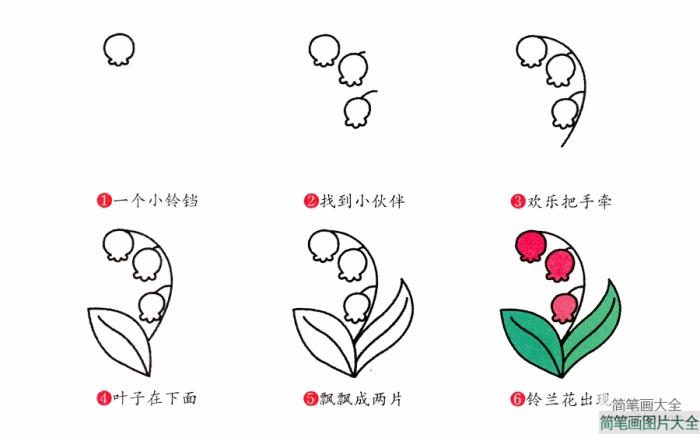 铃铛花简笔画画法  第2张