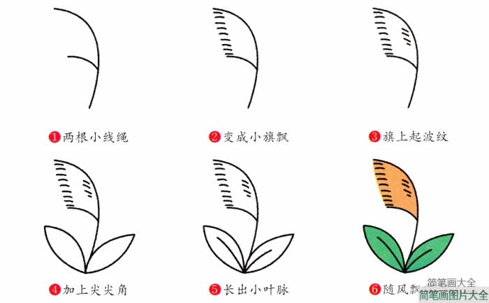 芦苇简笔画画法  第2张