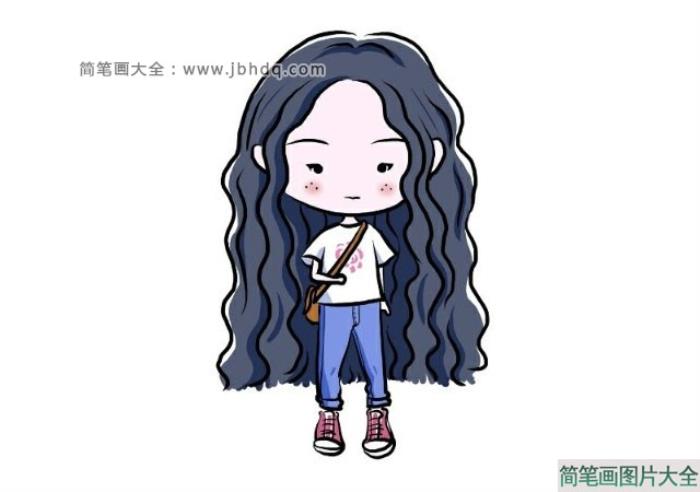 长头发的小女孩  第2张