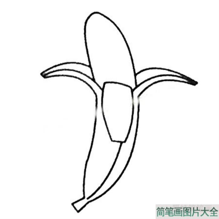 香蕉简笔画  第3张