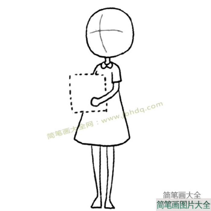 各种人物动作简笔画_抬举  第2张