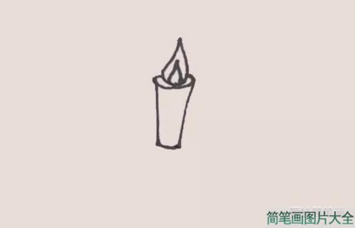 生日蛋糕简笔画  第2张