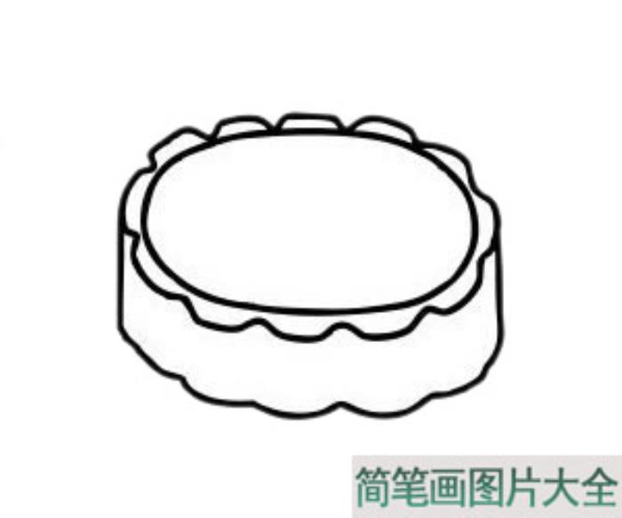 月饼简笔画  第4张