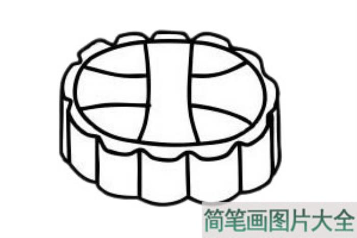 月饼简笔画  第6张