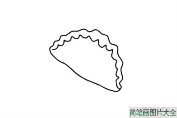 饺子简笔画  第3张