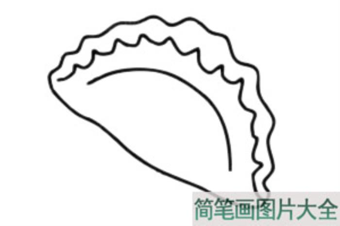 饺子简笔画  第4张