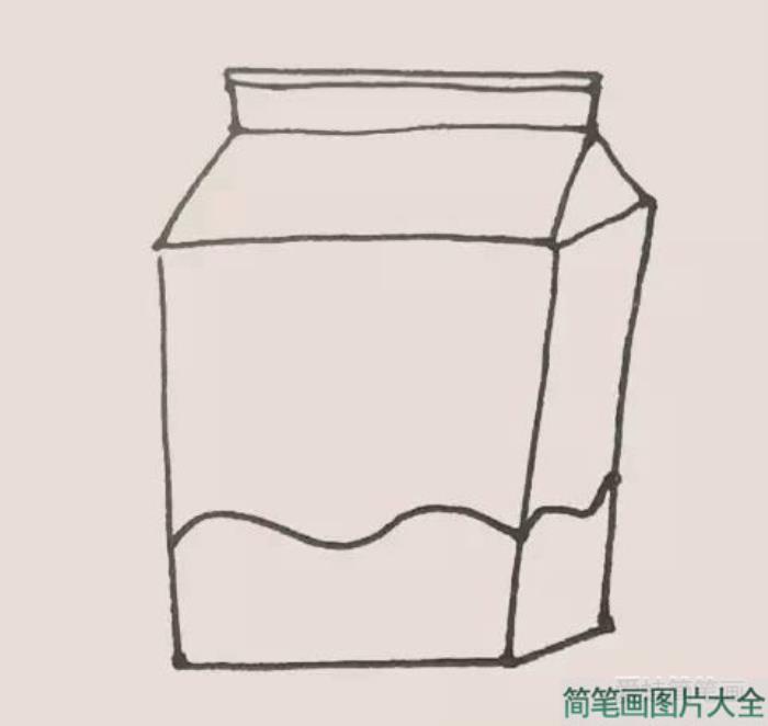 盒装牛奶简笔画  第5张