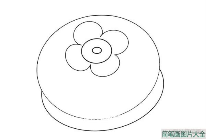 柿子饼简笔画  第3张