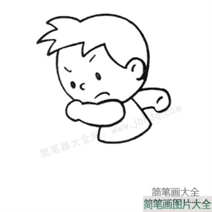 足球小子简笔画教程  第2张