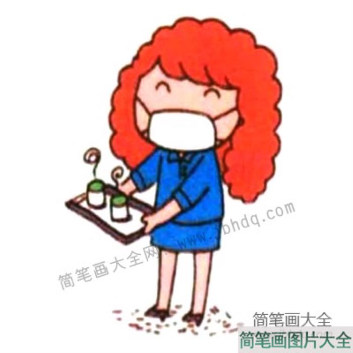 热情的推销员简笔画画法  第5张