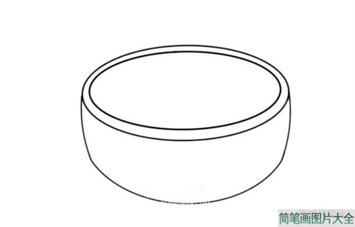 一碗粥简笔画  第3张