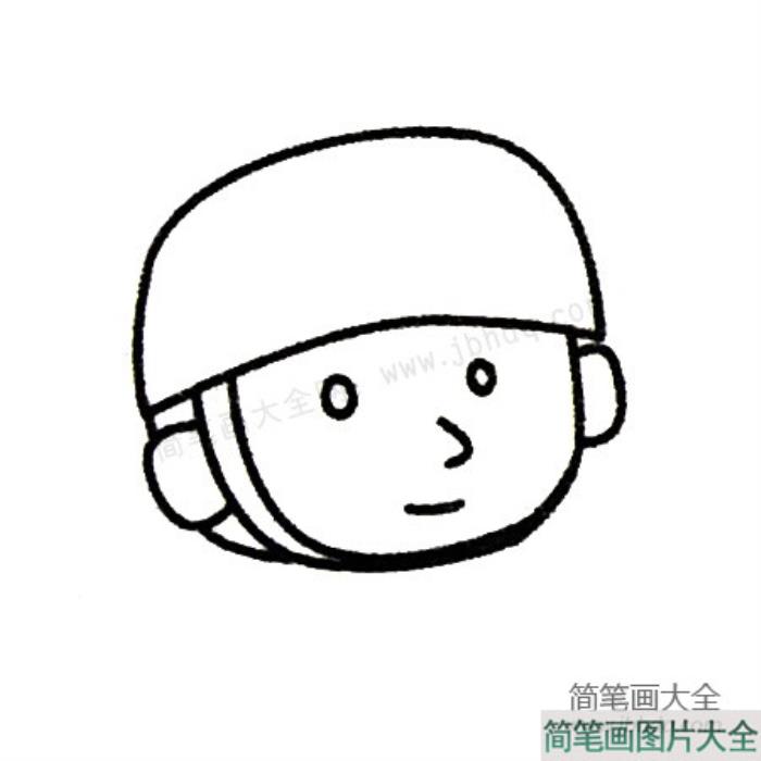 士兵简笔画大全及画法步骤  第3张