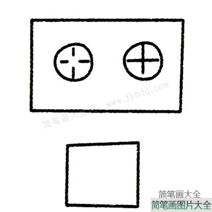 机器人简笔画大全及画法步骤  第3张