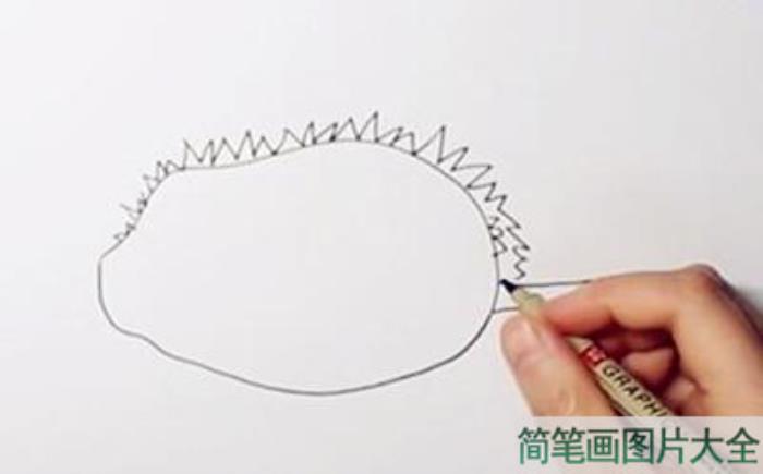 榴莲简笔画