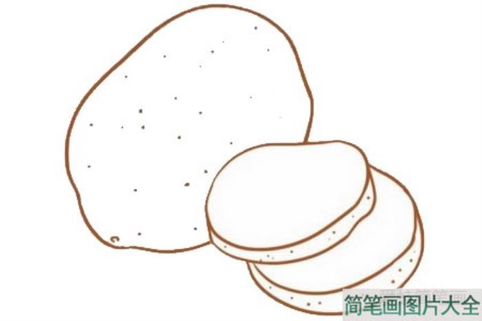 土豆简笔画  第3张