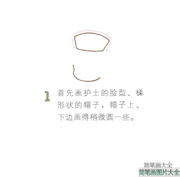 可爱的小护士怎么画  第1张