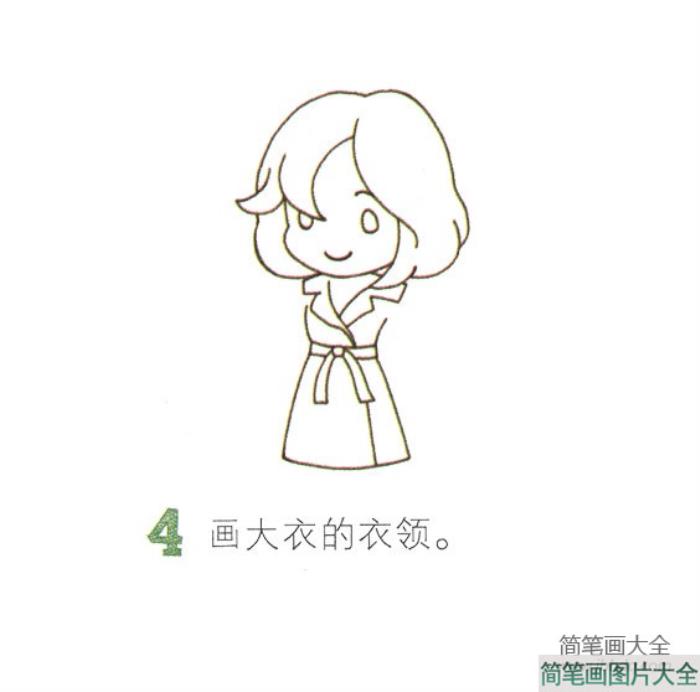 购物的小女孩简笔画  第4张