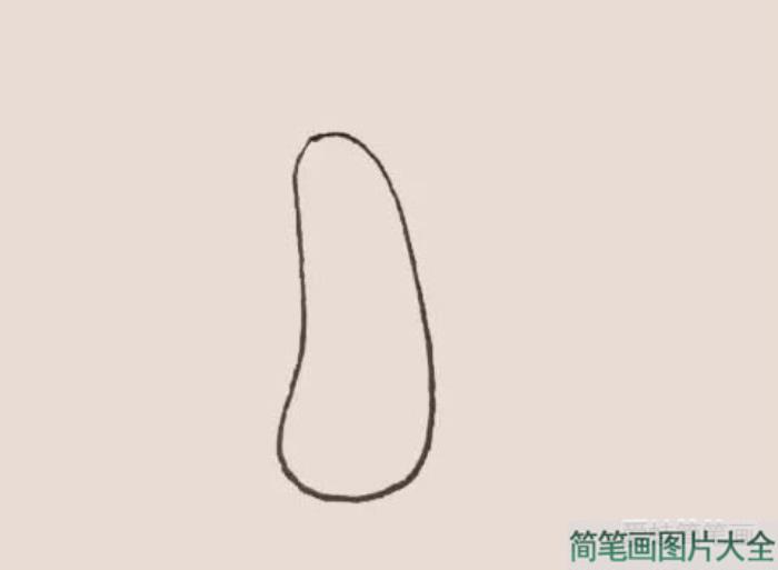 蘑菇简笔画  第1张