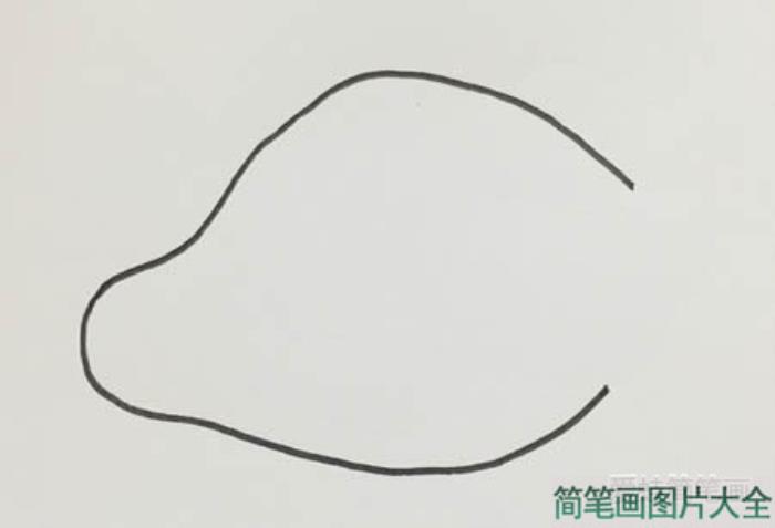 烤鸡简笔画