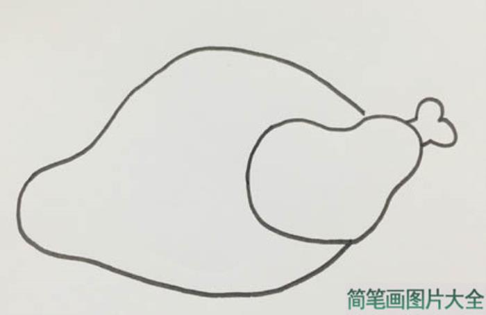 烤鸡简笔画  第2张