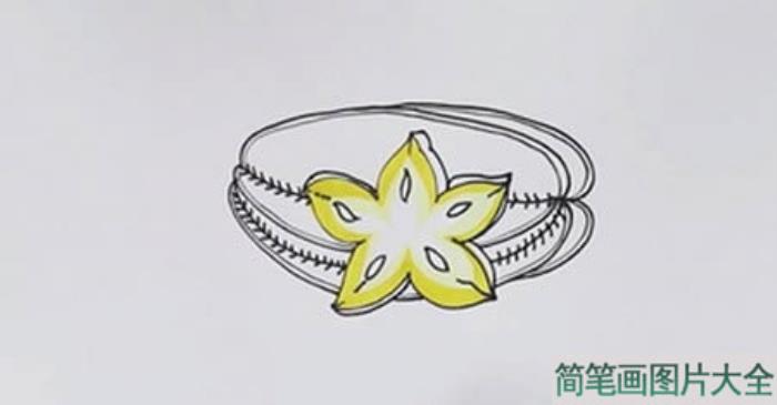 杨桃简笔画  第3张