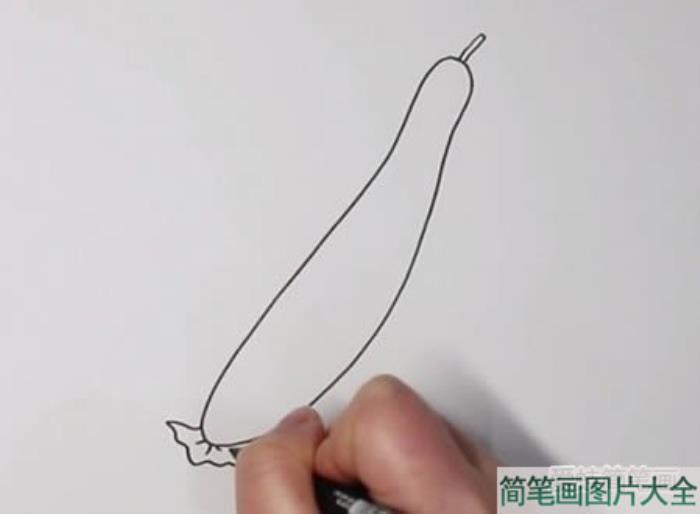 黄瓜简笔画