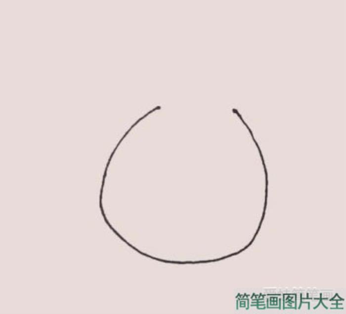 黄色梨子简笔画