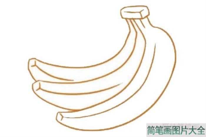 香蕉简笔画  第3张