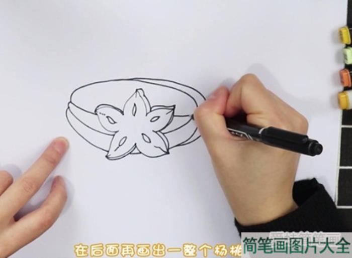 杨桃简笔画  第2张