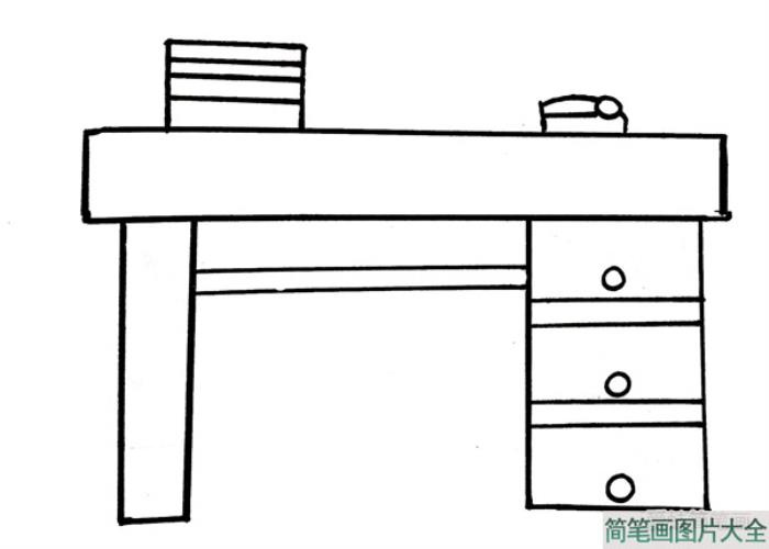 桌子怎么画一步一步教  第2张