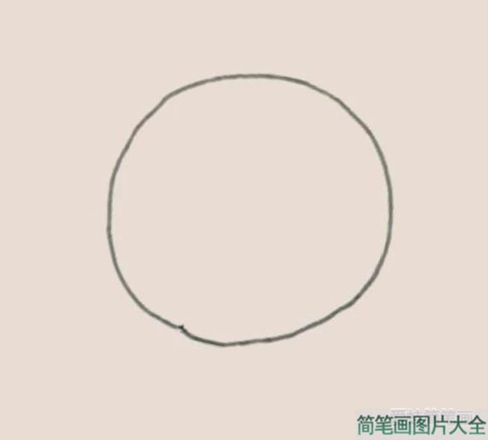 靶子简笔画