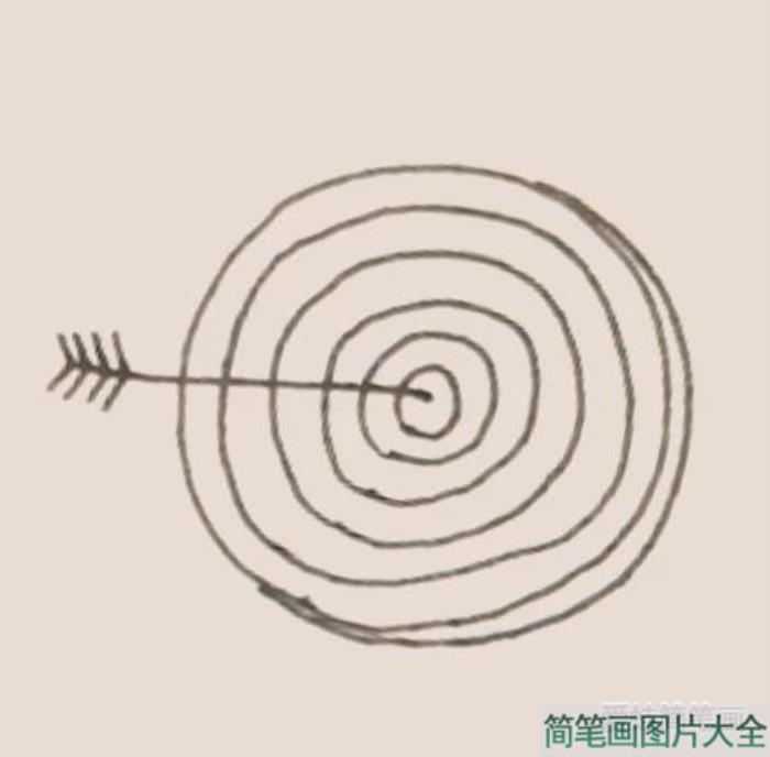 靶子简笔画  第4张