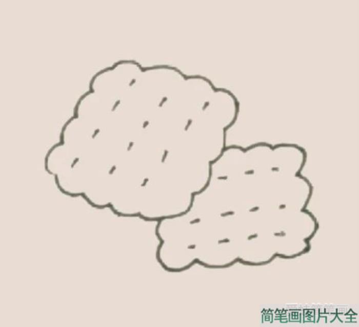 小饼干简笔画  第4张