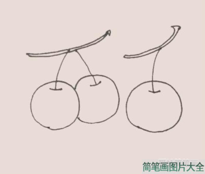 樱桃简笔画  第4张