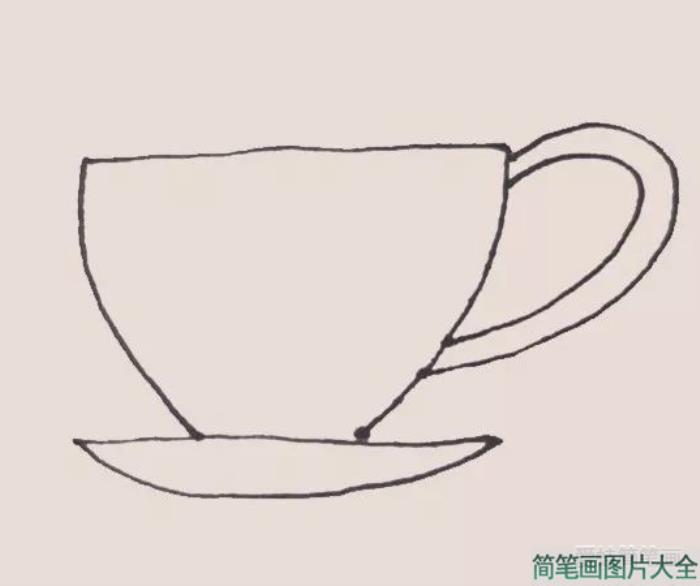 茶杯简笔画  第3张