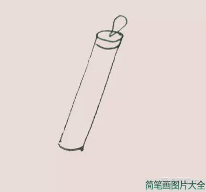 简笔画之毛笔  第2张