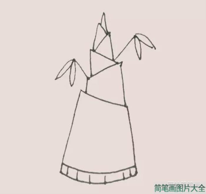 简笔画之竹笋  第5张