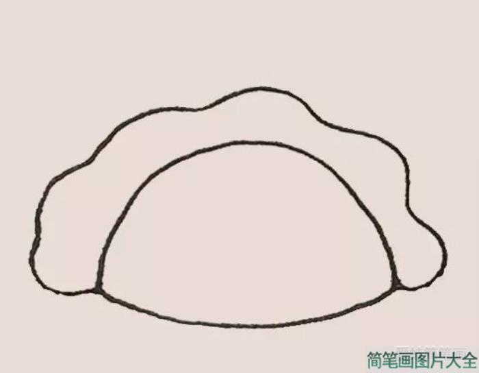 简笔画之饺子  第2张