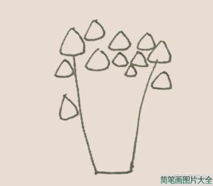 简笔画之金针菇  第3张