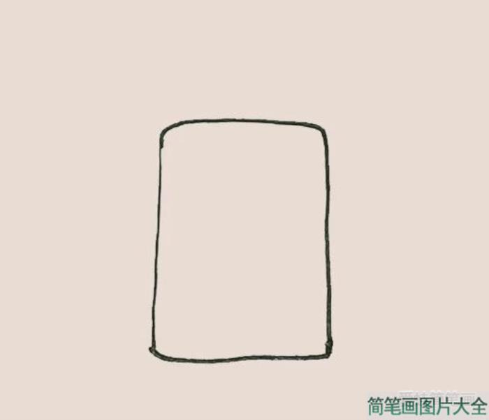 简笔画之行李箱