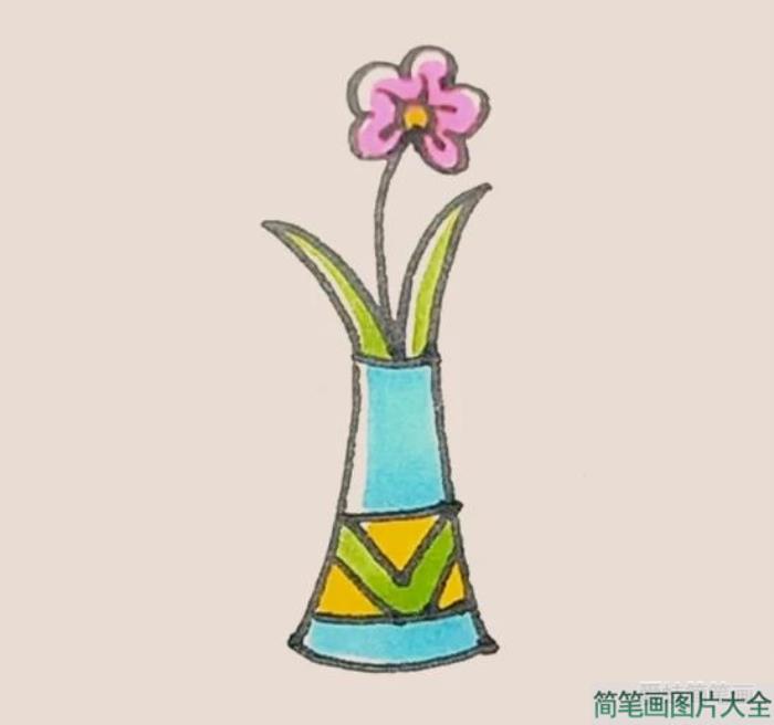 简笔画之花瓶  第7张