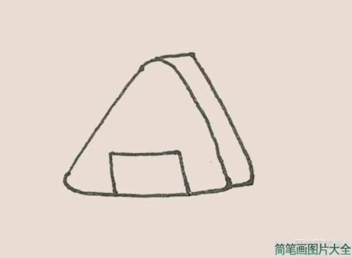 简笔画饭团  第3张