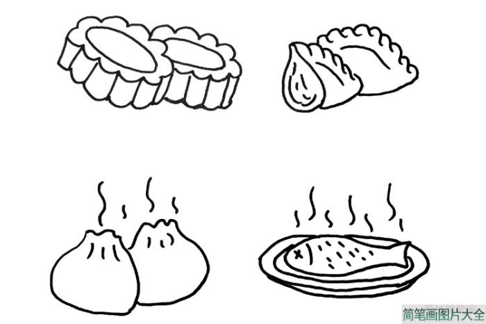 卡通食物简笔画  第8张