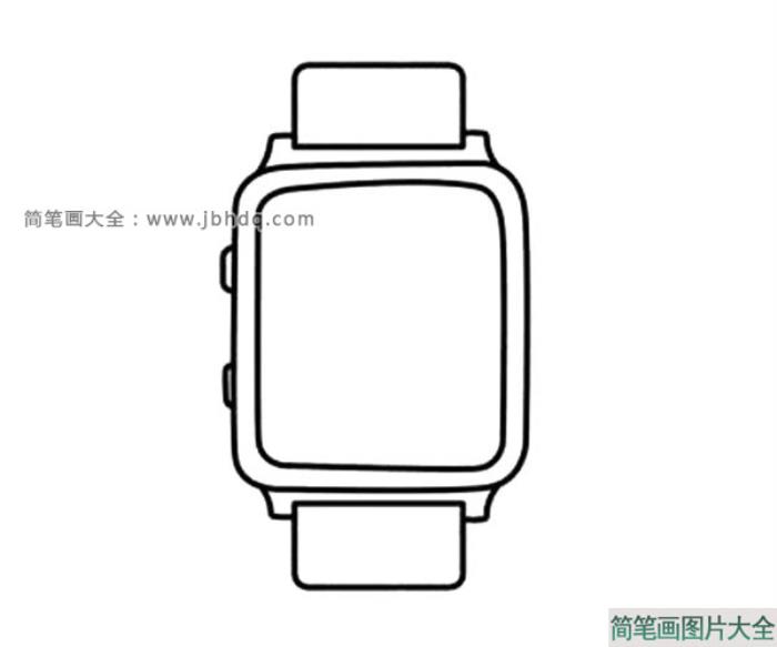 电子表简笔画  第4张