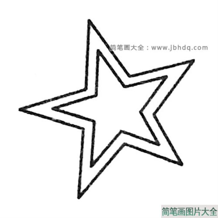 星星的简笔画画法  第2张