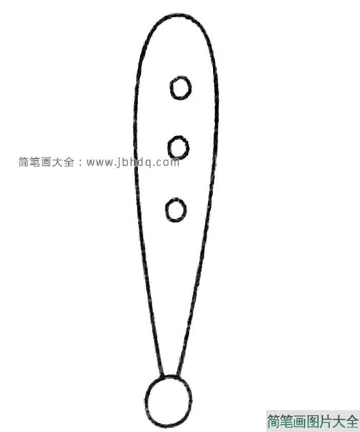 狼牙棒简笔画大全及画法步骤  第3张