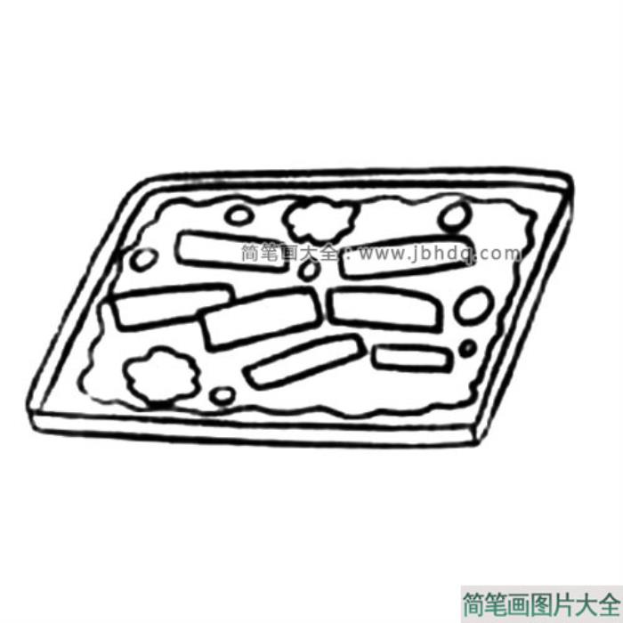 烤土豆简笔画教程  第4张